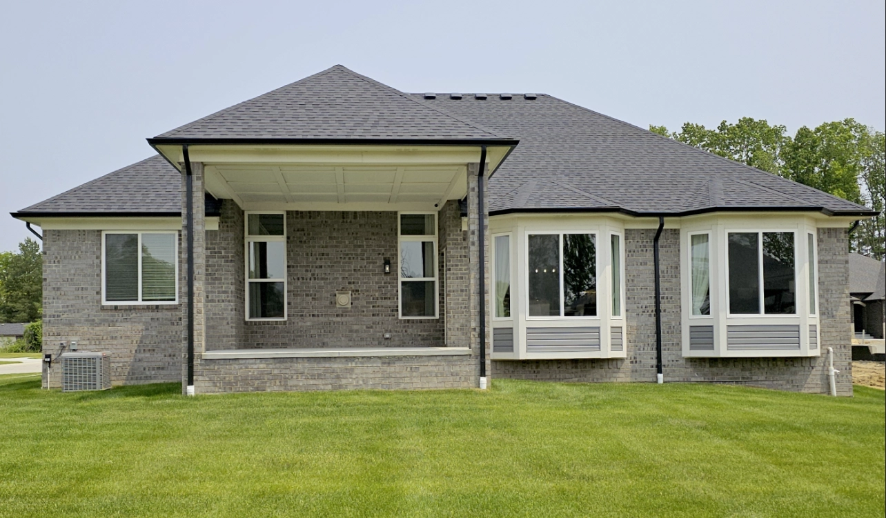 Acadia Model Home back