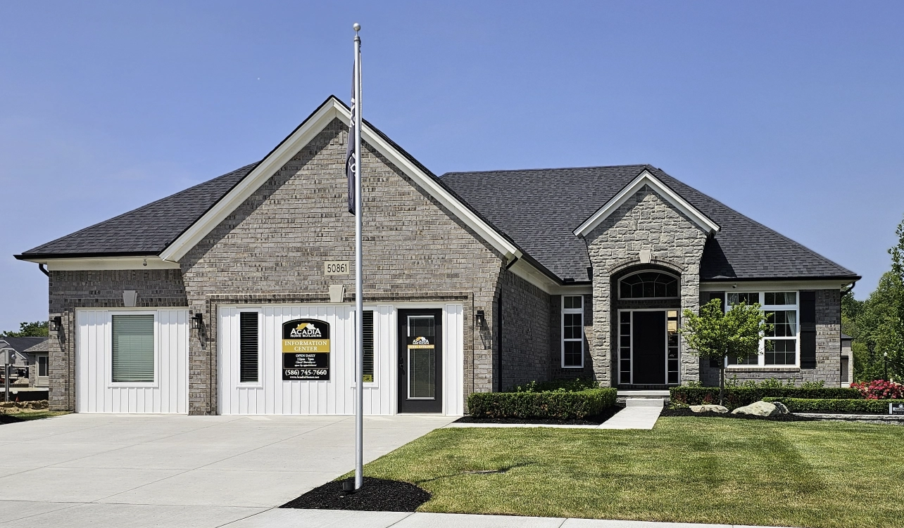 Acadia Model Home front