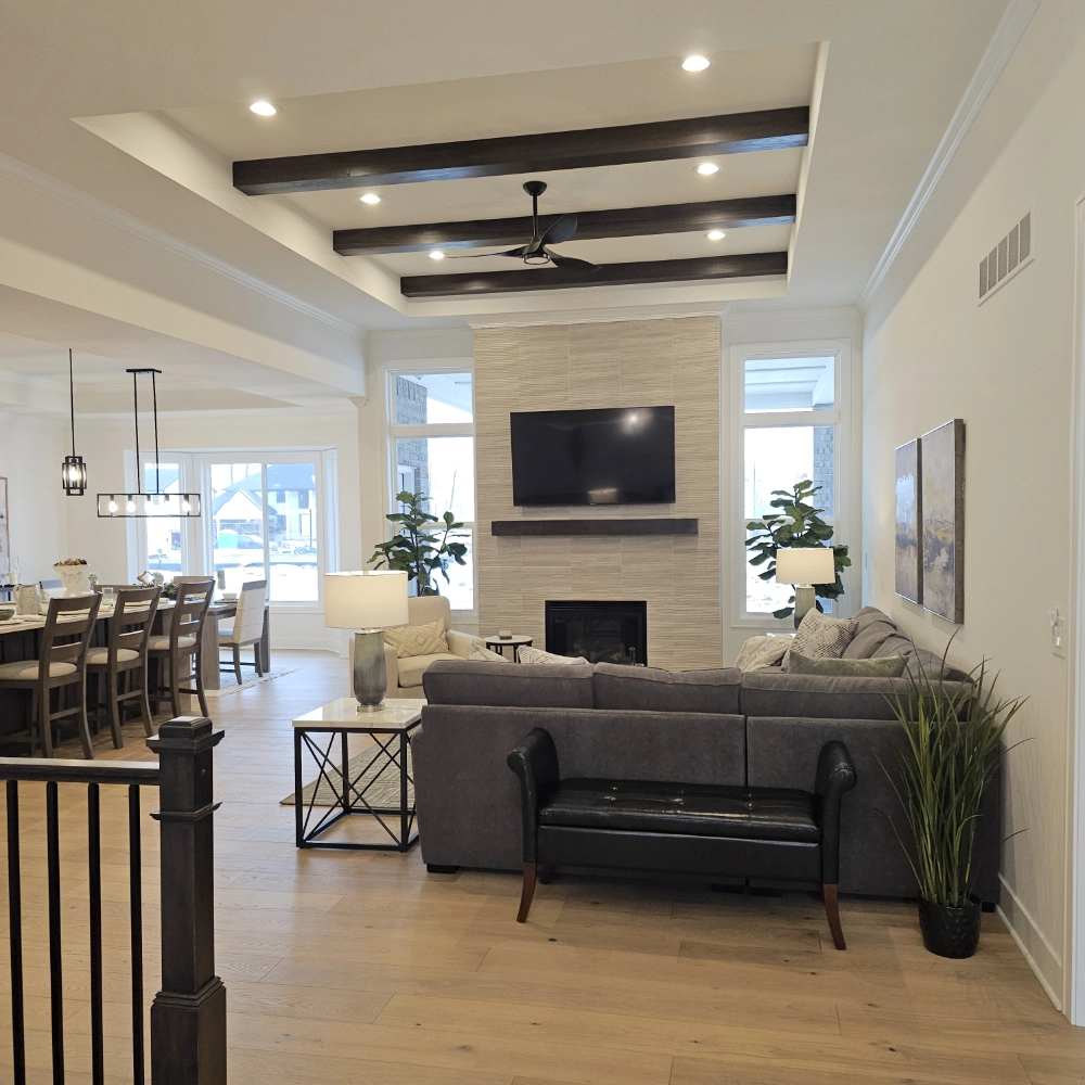 Entry to Great - Mistwood Model Home Macomb MI