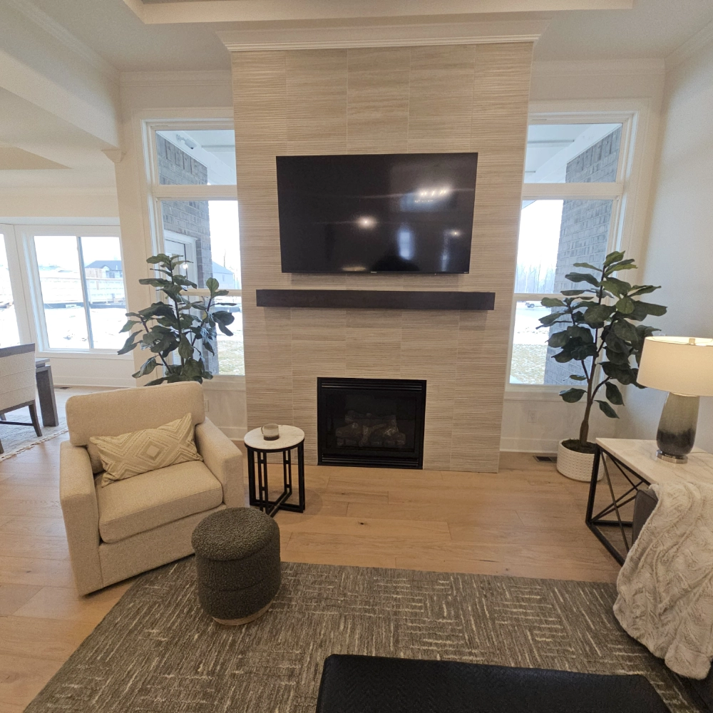 Great Room - Mistwood Model Home Macomb MI