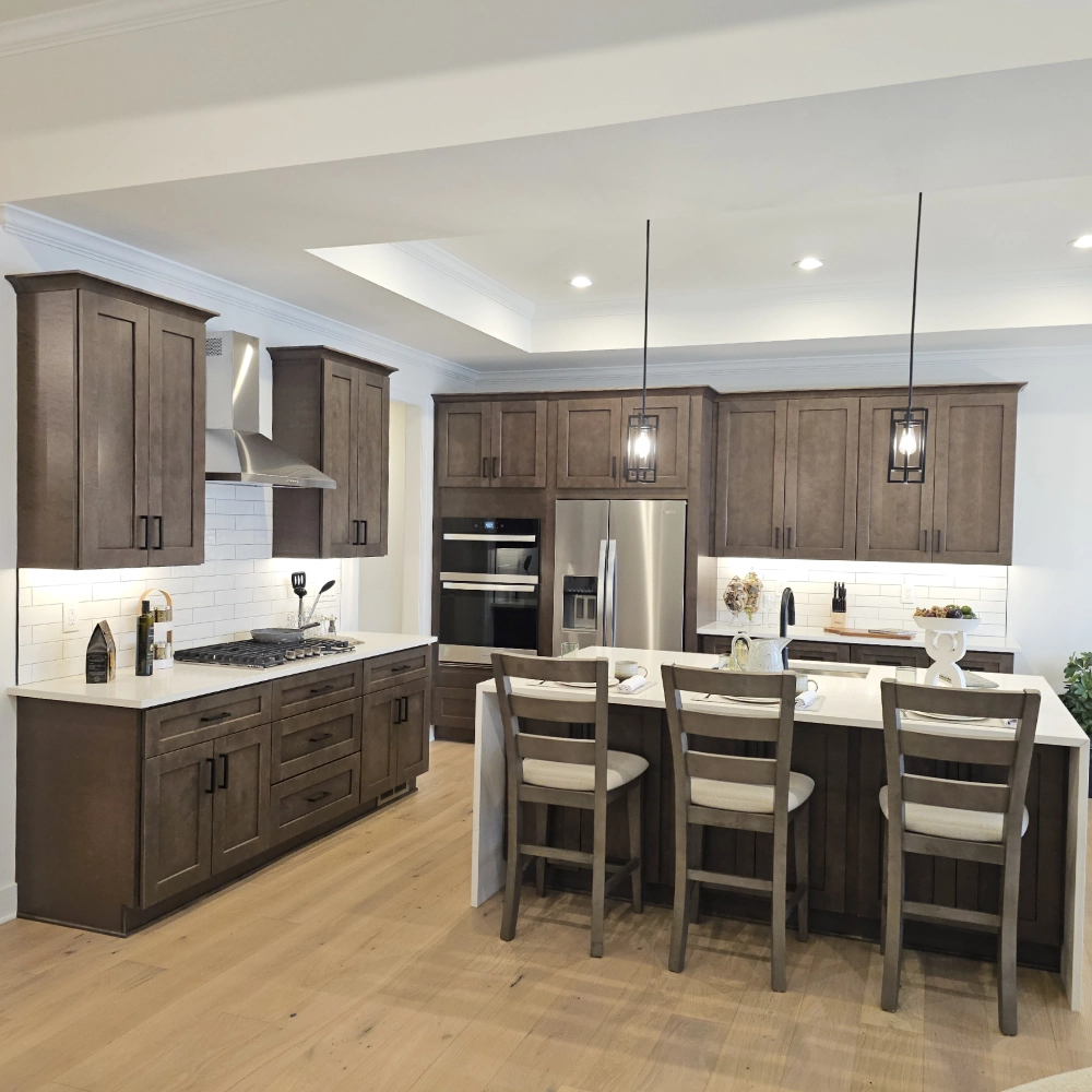 Kitchen from Family Room - Mistwood Model Home Macomb MI