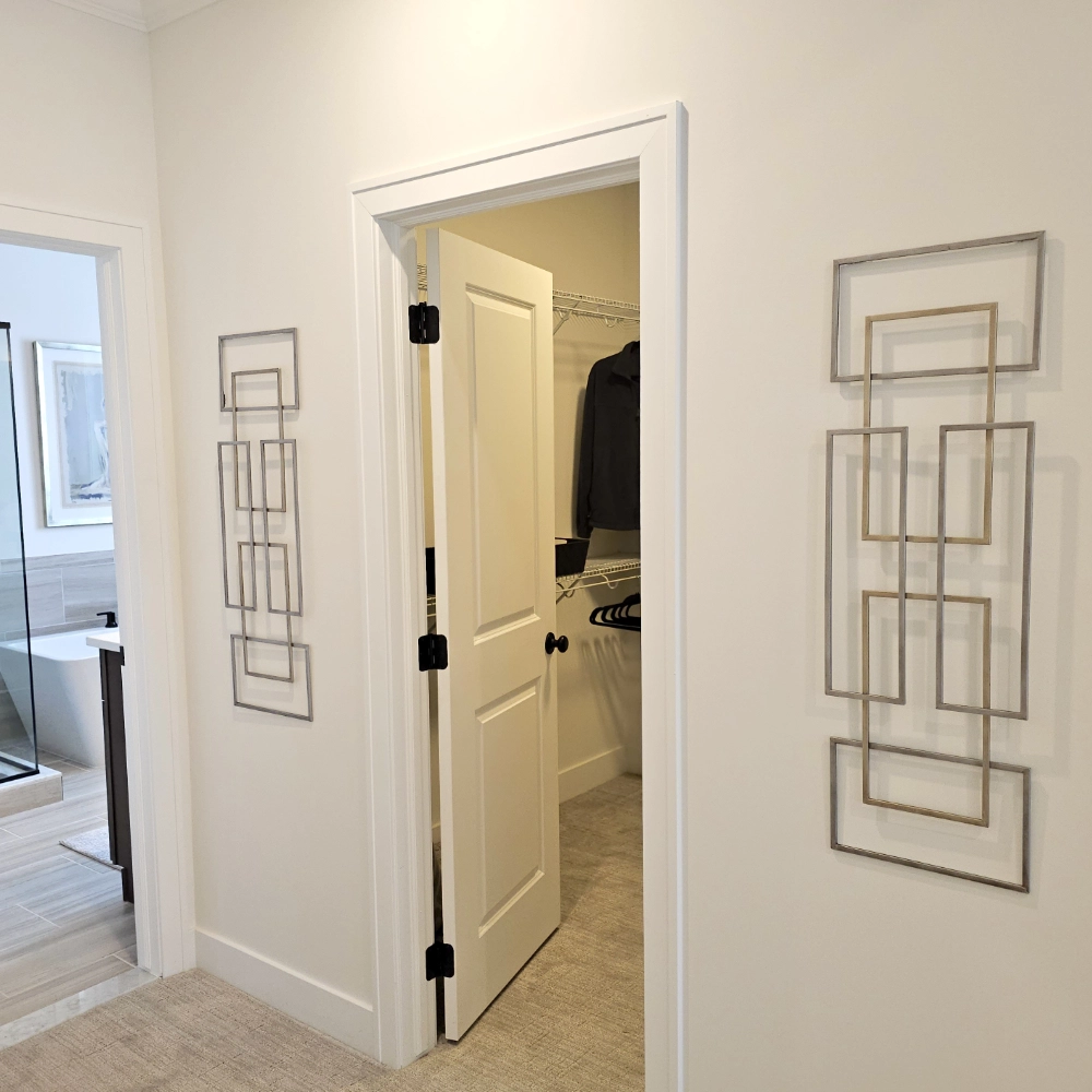 Master Bed Room Closet- Mistwood Model Home Macomb MI